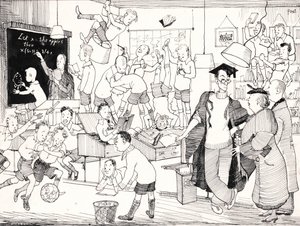 Of Course, We Go Flat Out for the Ego Here, Punch, 27th November 1935 by Pont 1908 40 Pont 1908 40